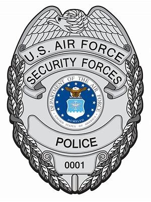 Security forces police badge